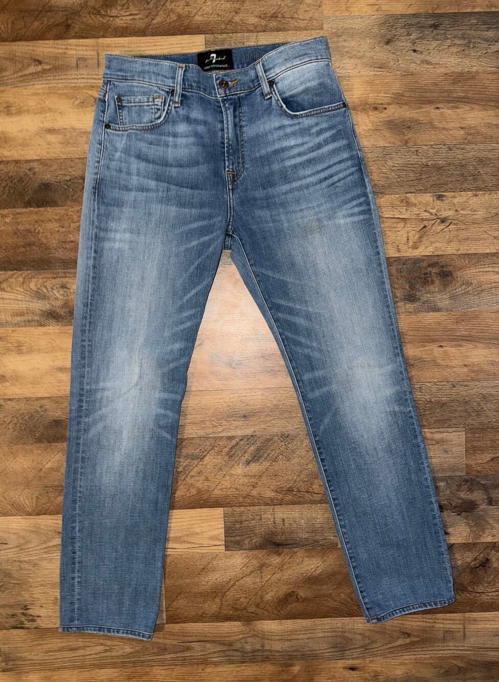7 for all mankind women’s Adrien blue jeans